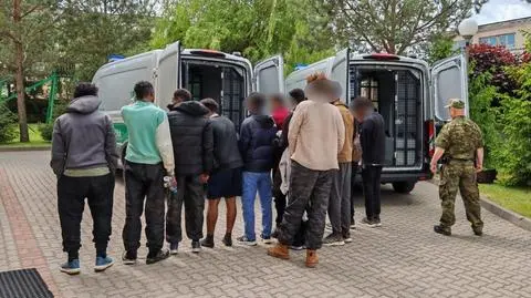 Nielegalnie przebywający w Polsce migranci są zawracani. Ci musieli wrócić na Litwę