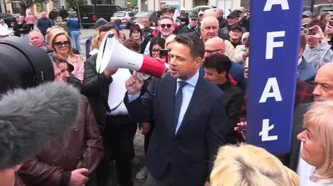 Trzaskowski na drogę dostał chleb